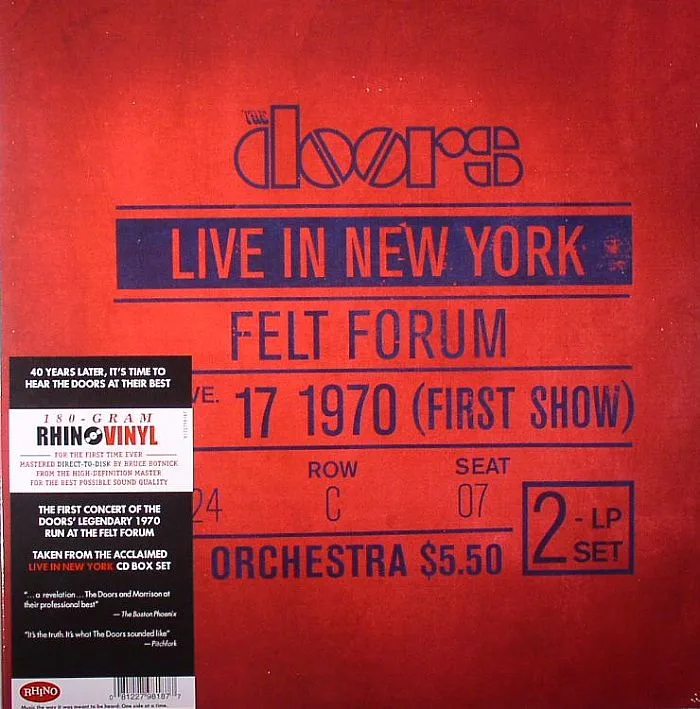 The DOORS — Live In New York January 17 1970 (First Show)