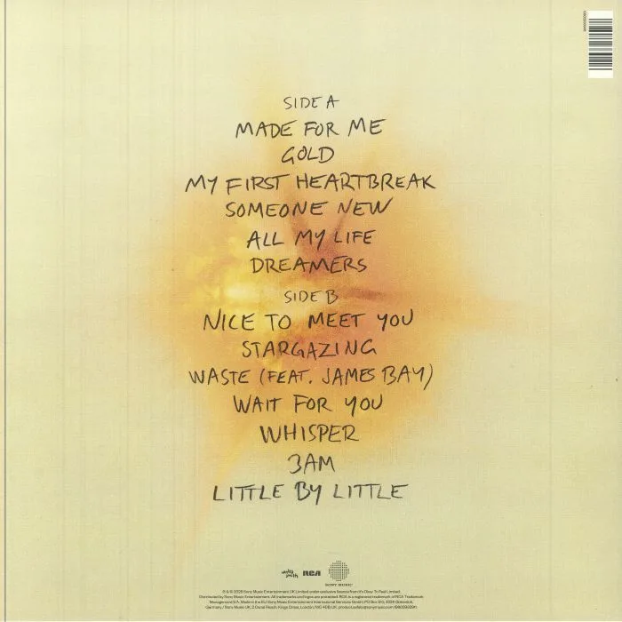 Back cover — Myles SMITH — A Minute A Moment