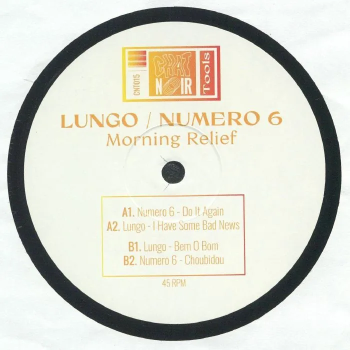 Front cover — LUNGO / NUMERO 6 — Morning Relief