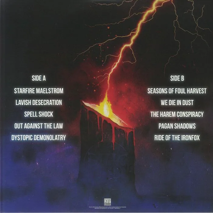 Обратная сторона обложки — BEWITCHER — Spell Shock