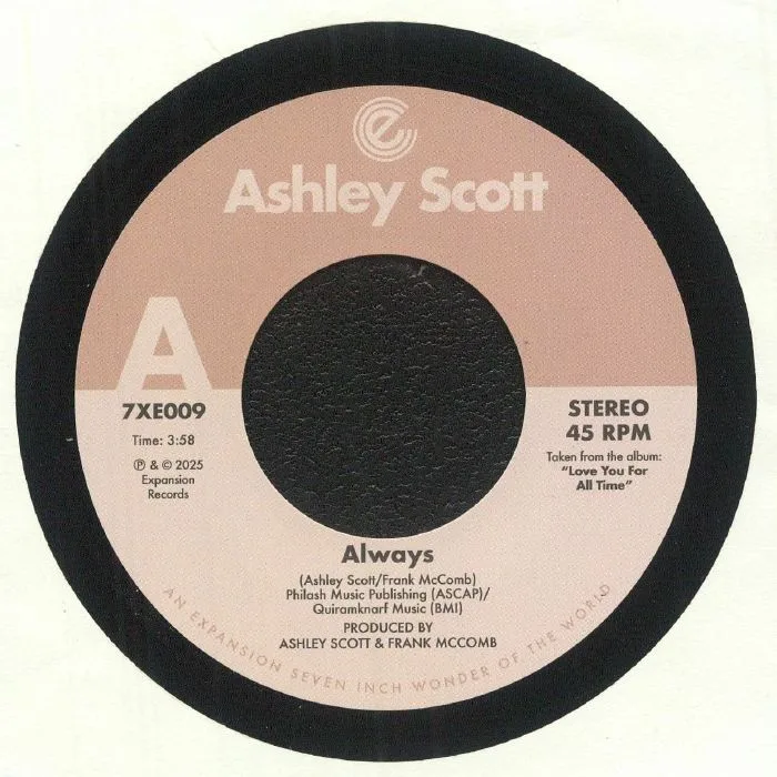 Front cover — Ashley SCOTT — Always
