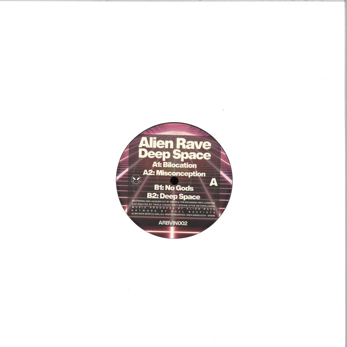 Back cover — Alien Rave — Deep Space
