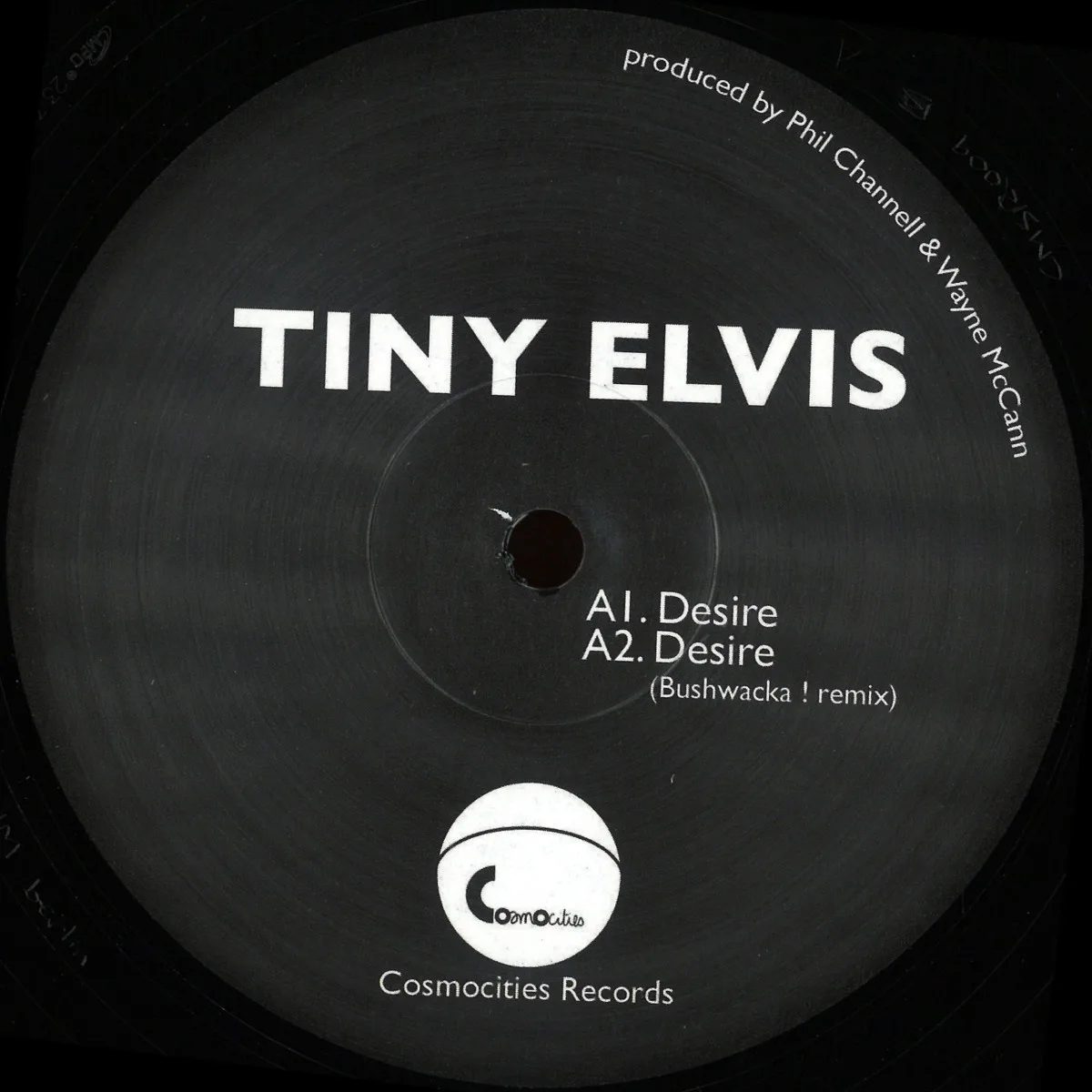 Front cover — Tiny Elvis — Desire