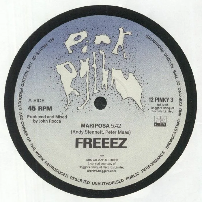 FREEEZ — Mariposa