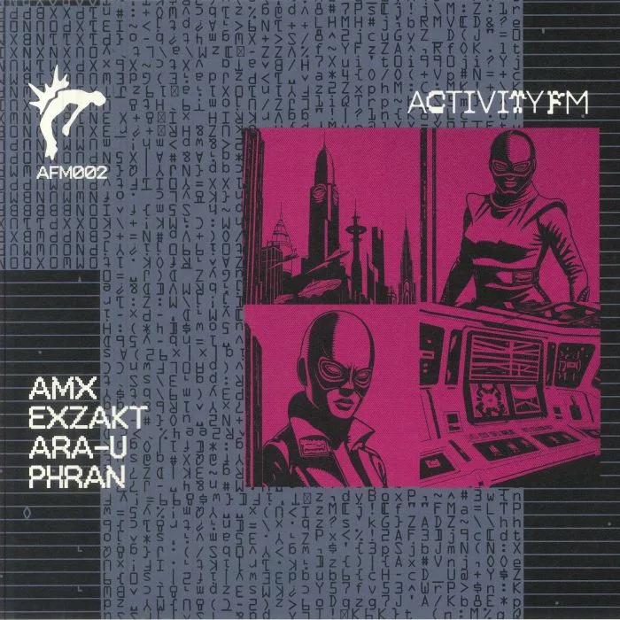 Front cover — AMX / EXZAKT / ARA U / PHRAN — AFM 002