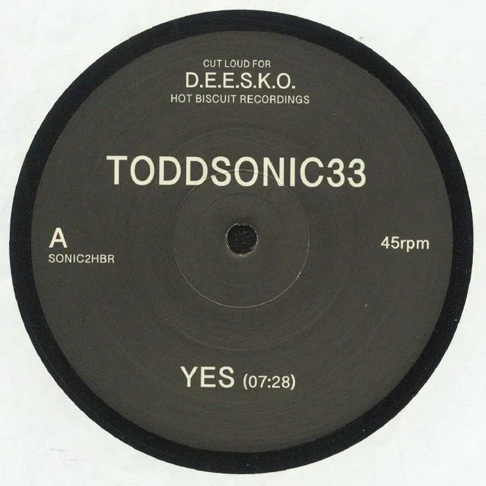 Toddsonic33 — Yes EP