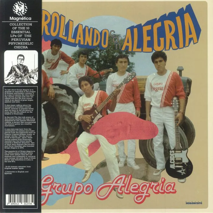Front cover — GRUPO ALEGRIA — Arrollando Con Alegria