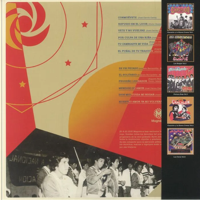 Back cover — GRUPO ALEGRIA — Arrollando Con Alegria