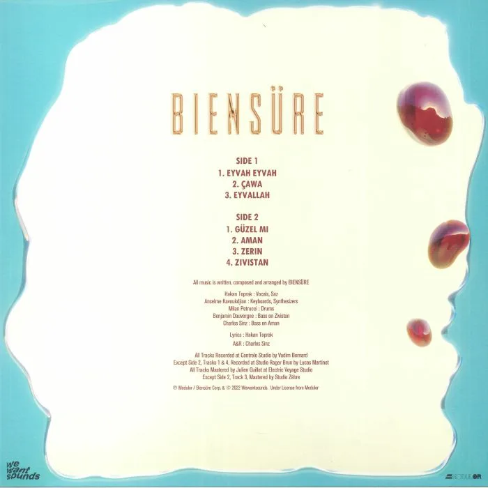 Back cover — BIENSURE — Biensure