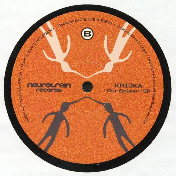 Back cover — KRIJKA — Our Spleen EP