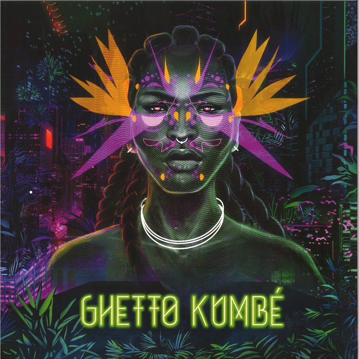 Back cover — Ghetto Kumbé — GHETTO KUMBÉ LP