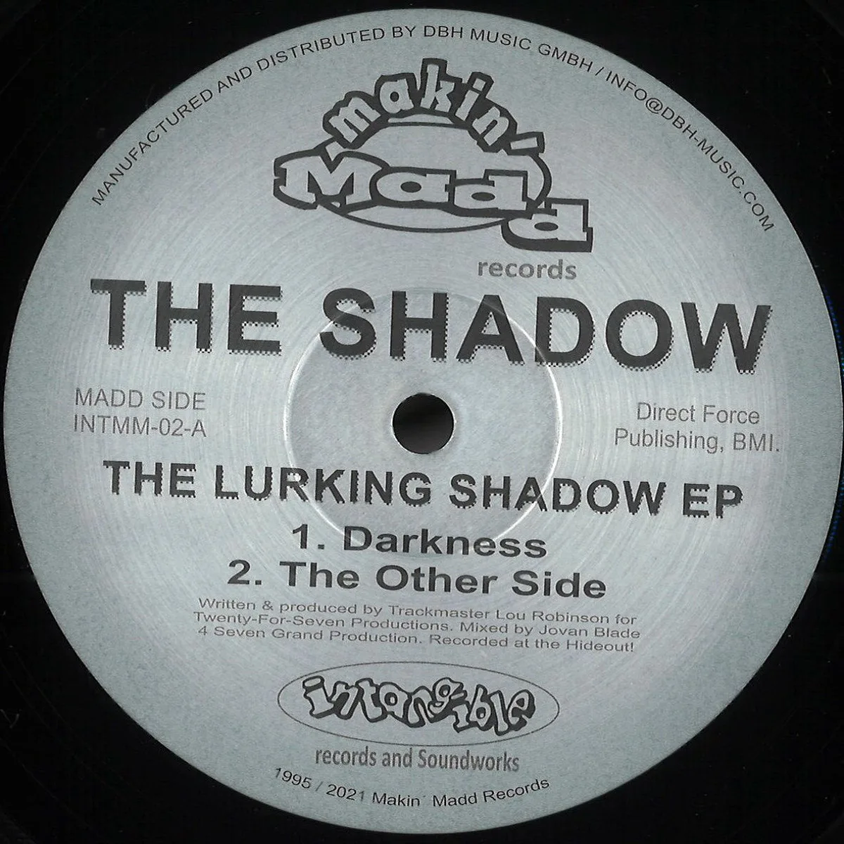 The Shadow(aka.Lou Robinson Of Scan7) — The Lurking Shadow EP