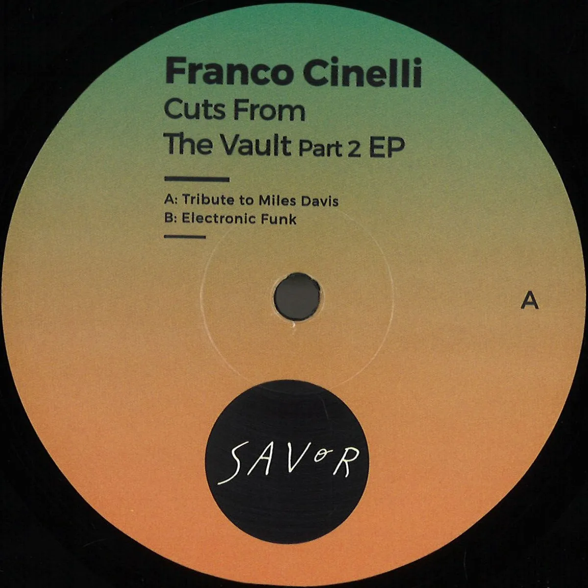 Franco Cinelli — Cuts From The Vault Part 2 EP