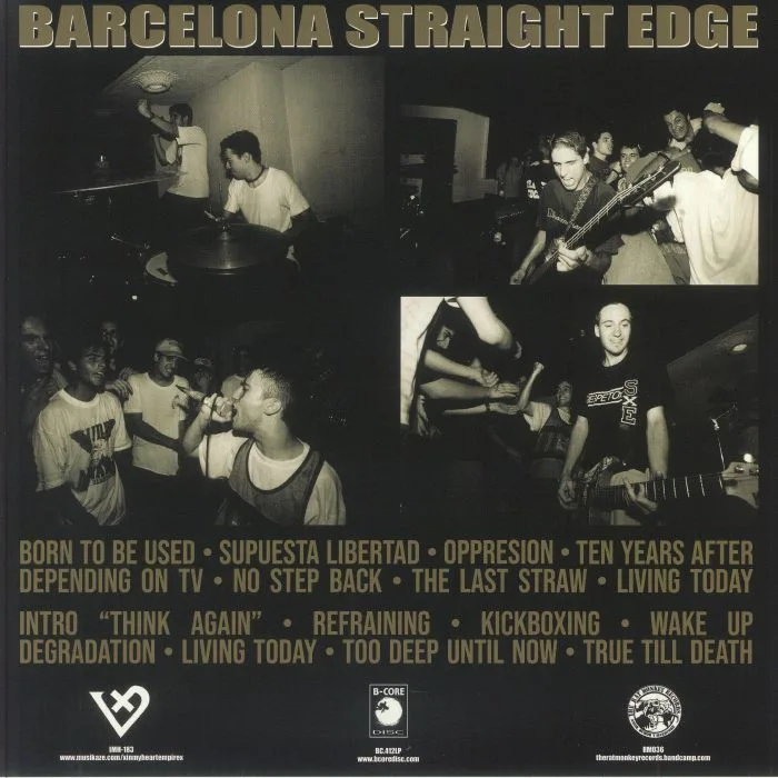 Back cover — REFRAINING — Discografia