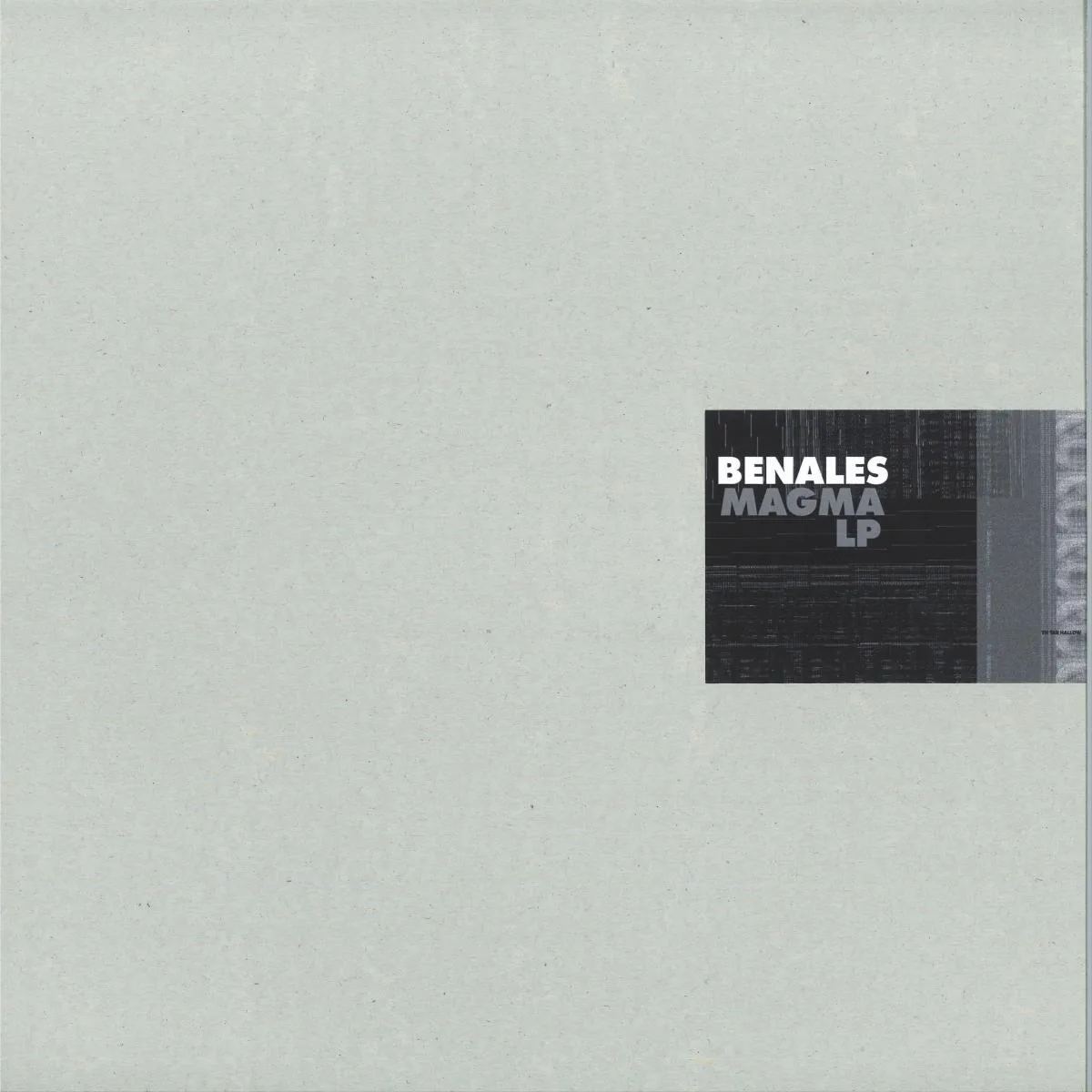 Benales — Tar LP 3 (2x12")