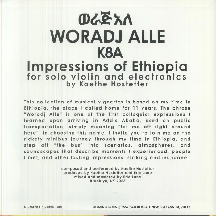 Back cover — K8A — Woradj Alle