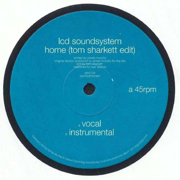 Front cover — LCD SOUNDSYSTEM — Home (Tom Sharkett edits)