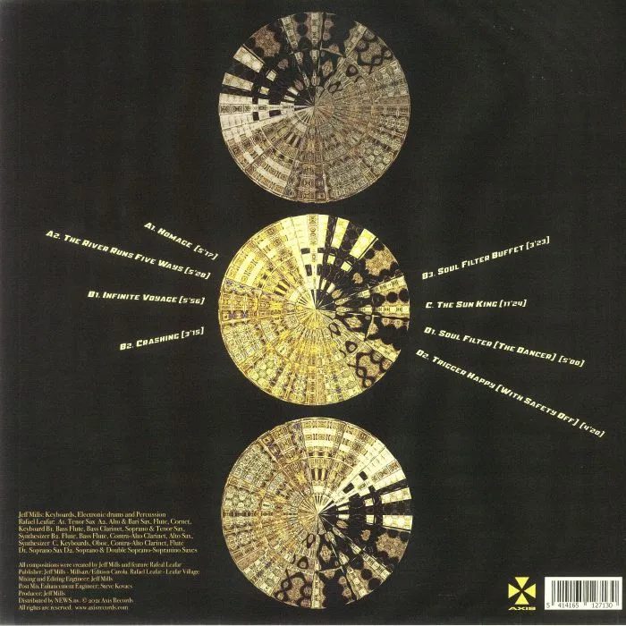 Обратная сторона обложки — Jeff MILLS / RAFAEL LEAFAR — The Override Switch