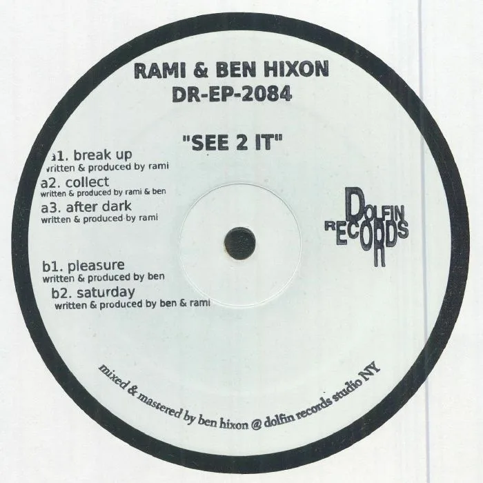 Front cover — RAMI / BEN HIXON — See 2 It EP