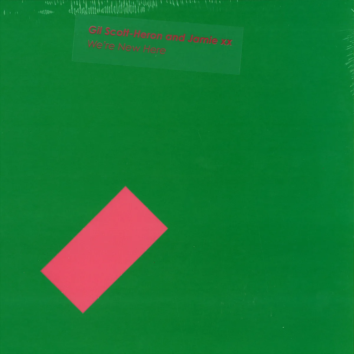 Front cover — Gil Scott-HeronandJamie Xx — We're New Here LP