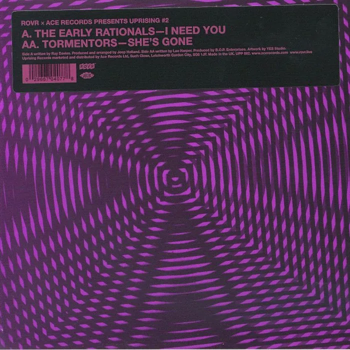 The EARLY RATIONALS / TORMENTORS — I Need You