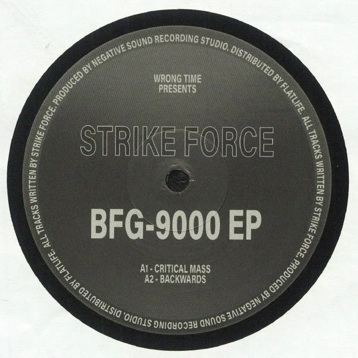 Лицевая сторона обложки — STRIKE FORCE — BFG 9000 EP