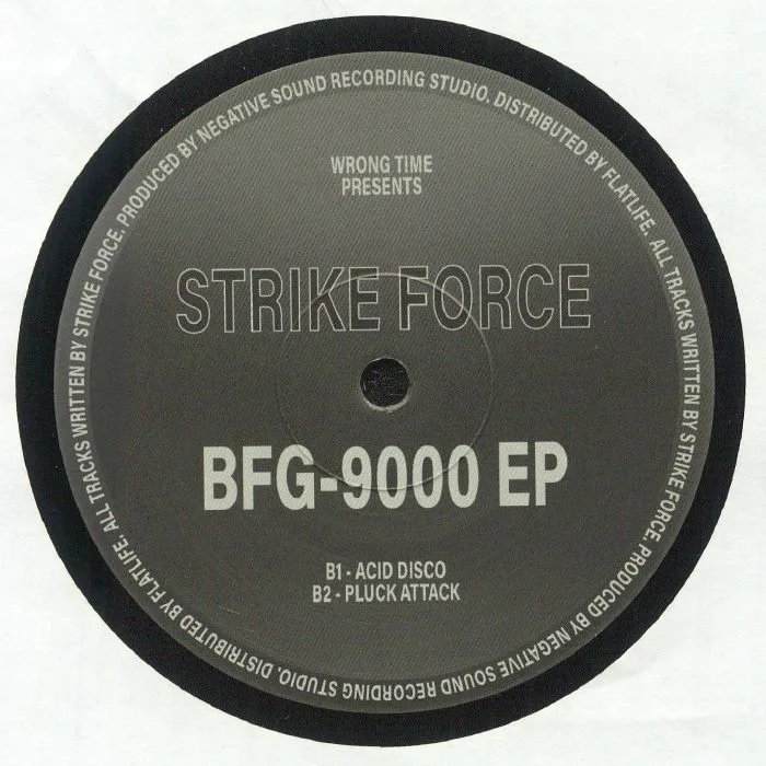 Обратная сторона обложки — STRIKE FORCE — BFG 9000 EP