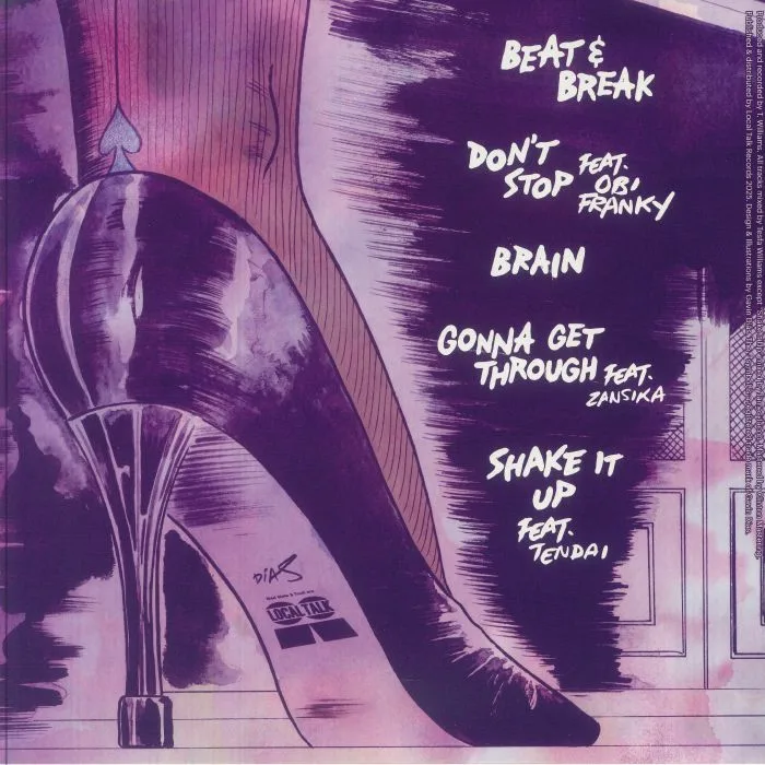 Back cover — Tesfa Williams — LE CLIQUE EP