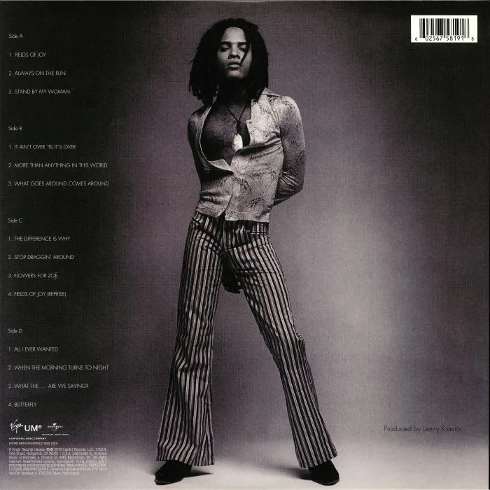 Back cover — Lenny KRAVITZ — Mama Said (reissue)