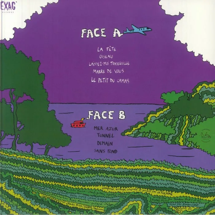Back cover — LA FLEMME — La Fete