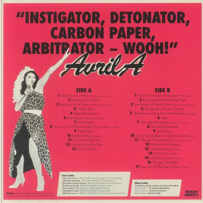 Back cover — AVRIL A — Housewife Superstar