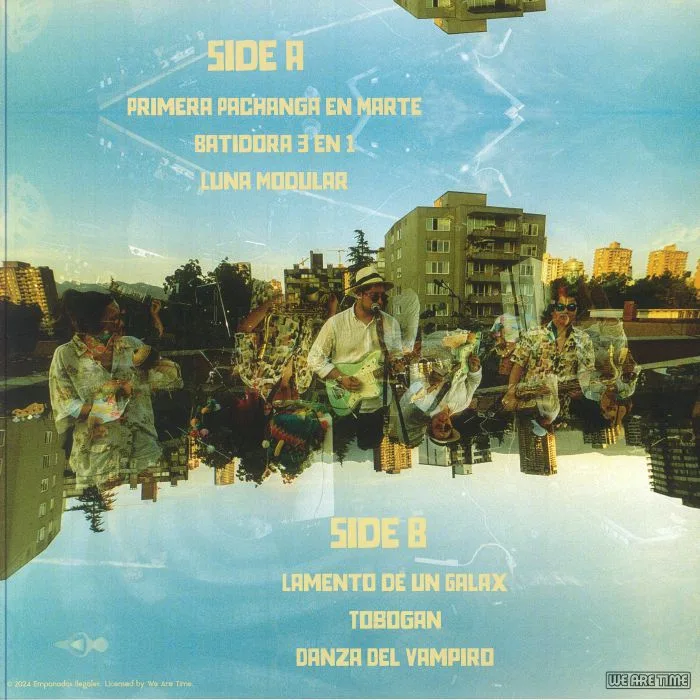 Обратная сторона обложки — EMPANADAS ILEGALES — Creepy Mambo: Rooftop Sessions