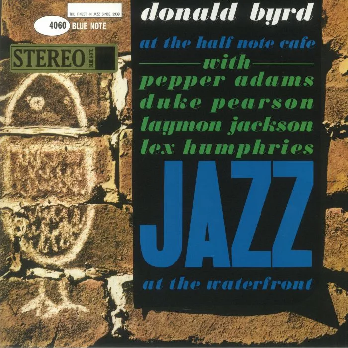 Лицевая сторона обложки — Donald BYRD — At The Half Note Cafe Volume 1 (Blue Note Tone Poet Series)