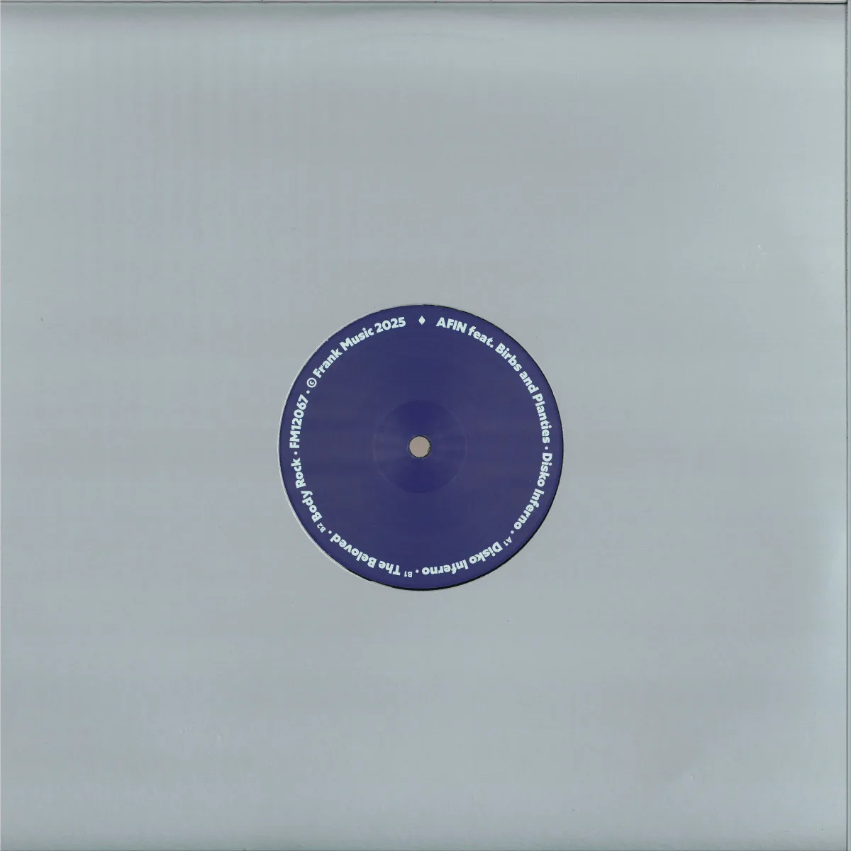 Back cover — Afinfeat.BirbsandPlanties — Disko Inferno
