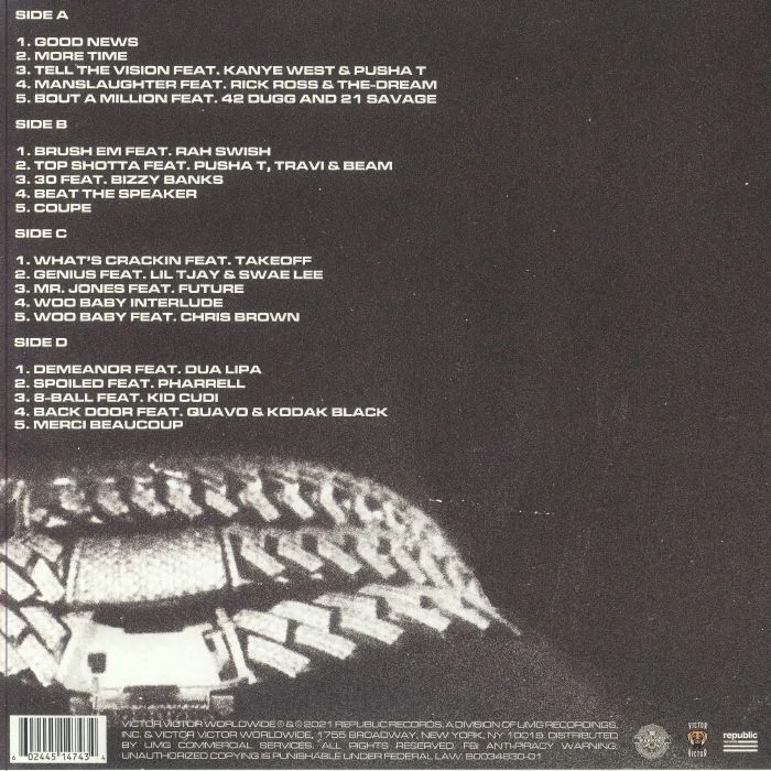 Back cover — POP SMOKE — Faith
