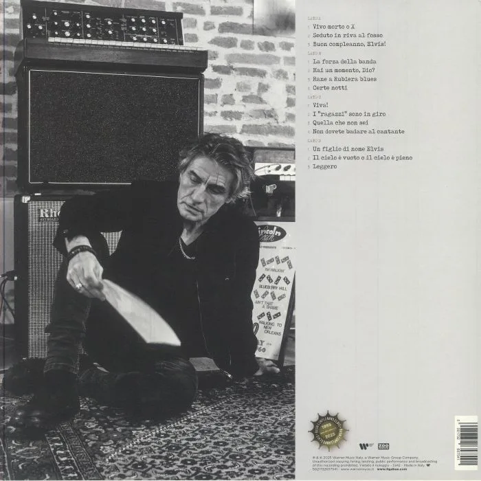 Back cover — LIGABUE — Buon Compleanno Elvis: Naked