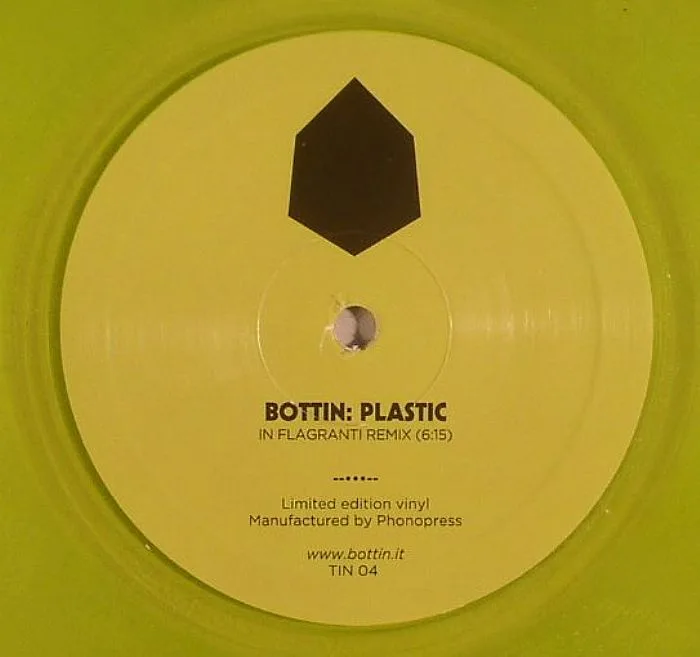Обратная сторона обложки — BOTTIN — Plastic