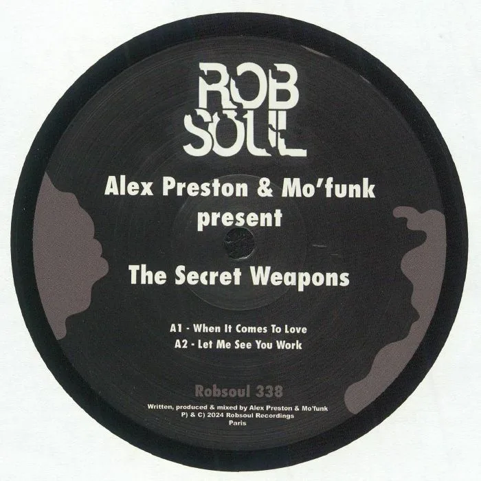 Лицевая сторона обложки — Alex PRESTON / MO'FUNK — The Secret Weapons