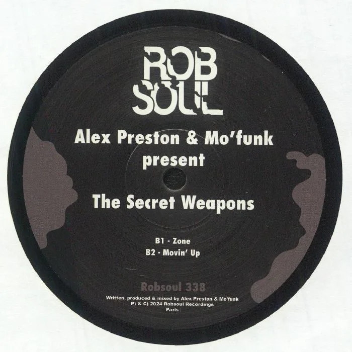 Обратная сторона обложки — Alex PRESTON / MO'FUNK — The Secret Weapons
