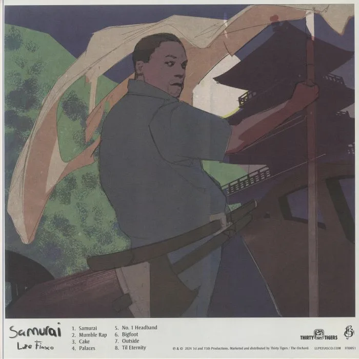 Back cover — Lupe FIASCO — Samurai