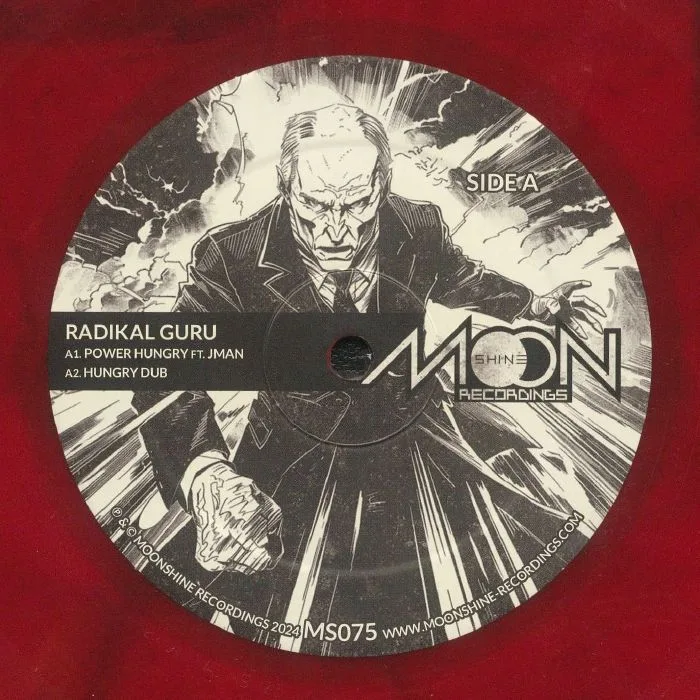 Лицевая сторона обложки — RADIKAL GURU — Power Hungry