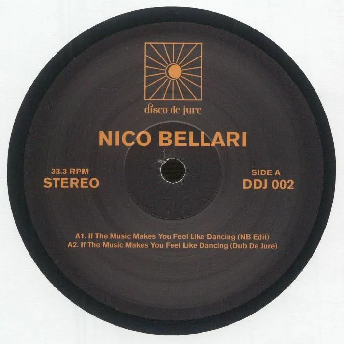 Front cover — Nico BELLARI — Makes You Feel Like Dancing