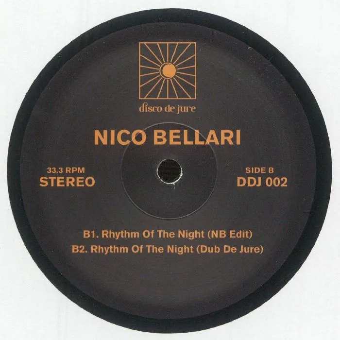 Back cover — Nico BELLARI — Makes You Feel Like Dancing