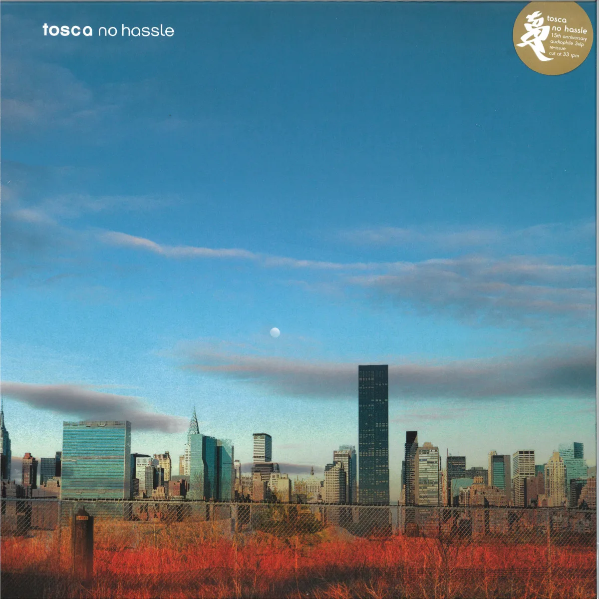 Лицевая сторона обложки — Tosca — No Hassle LP 3x12"