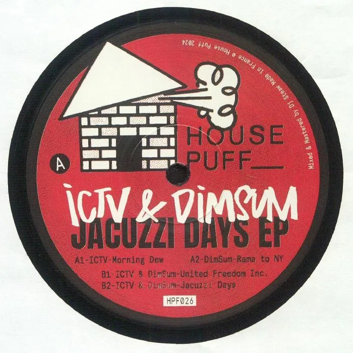 Front cover — ICTV / DIMSUM — Jacuzzi Days EP