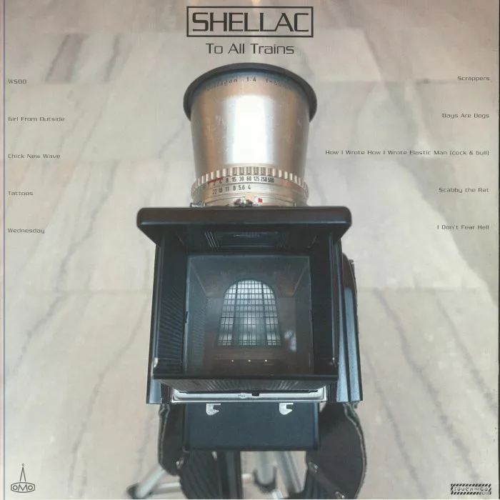 Обратная сторона обложки — SHELLAC — To All Trains