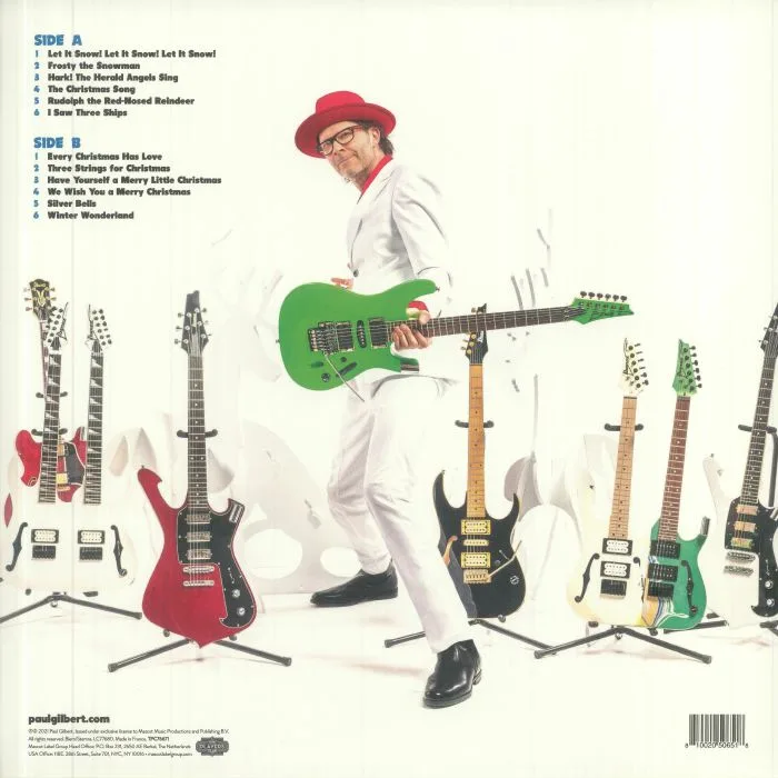 Back cover — Paul GILBERT — 'TWAS