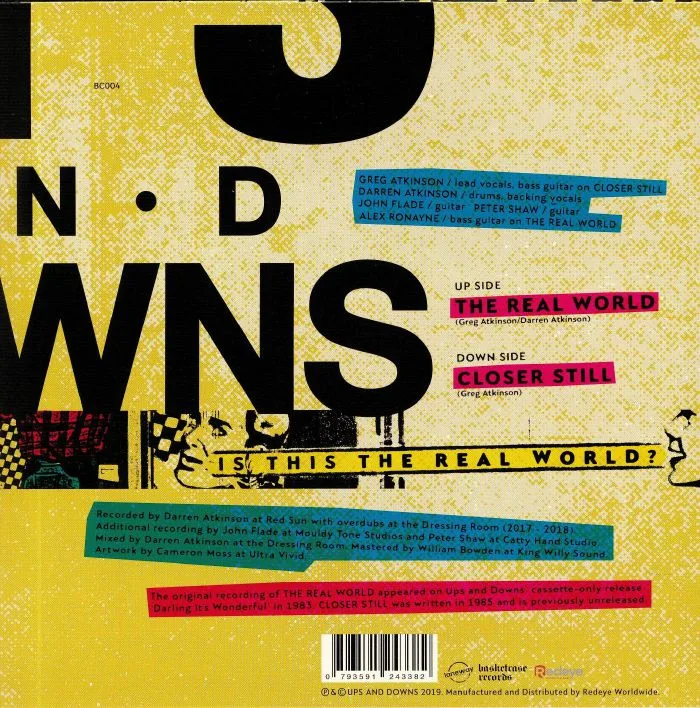 Back cover — UPS & DOWNS — The Real World