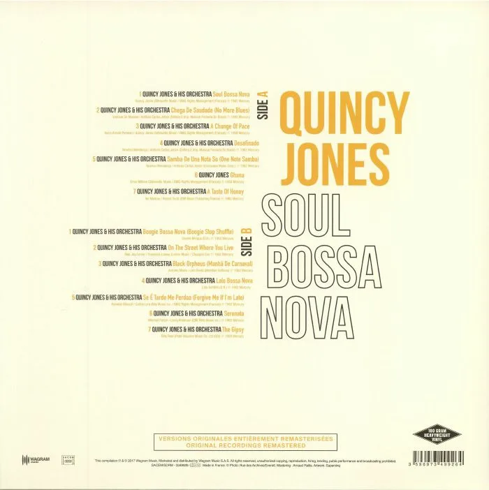 Back cover — Quincy JONES — Soul Bossa Nova (reissue)