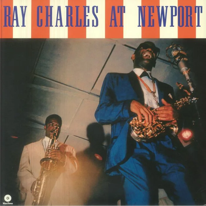 Front cover — Ray CHARLES — Ray Charles At Newport (reissue)